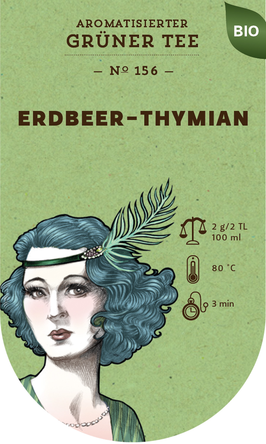 Erdbeer-Thymian BIO №156