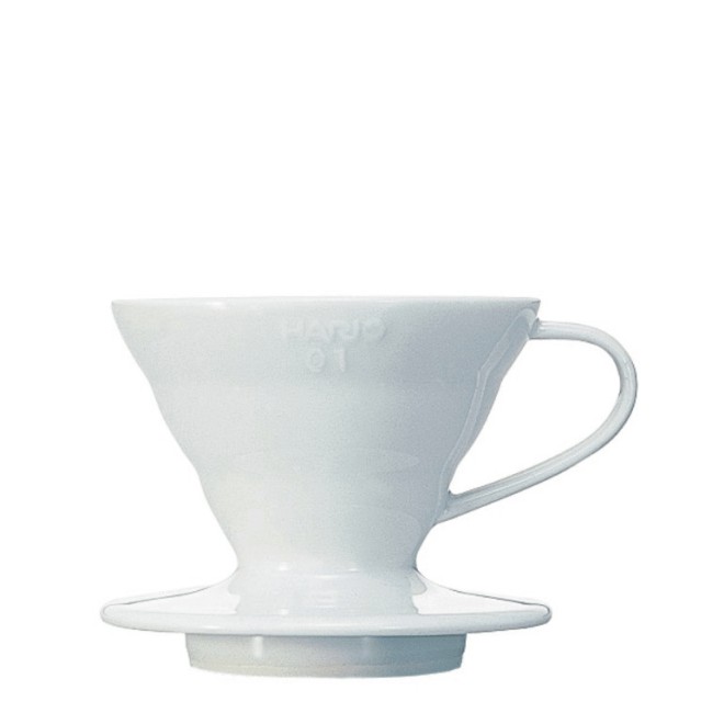 Hario - Handfilter | Dripper V60 Größe 01 Porzellan weiß