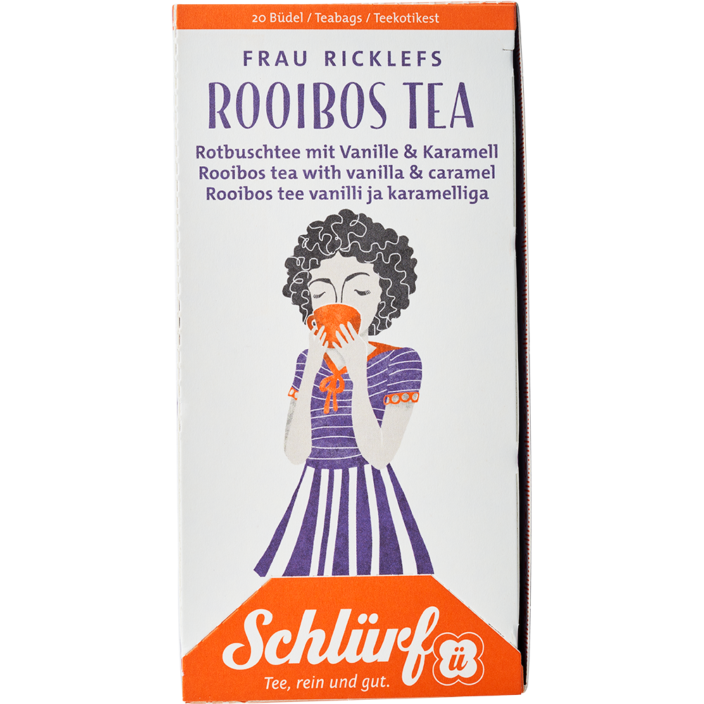 Schlürf - Büdel - Frau Ricklefs Rooibos Tea BIO