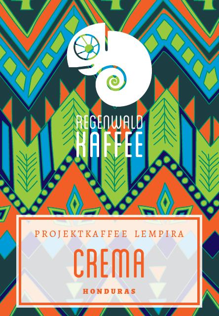 Regenwald Projektkaffee Lempira BIO Crème 250g Bohne