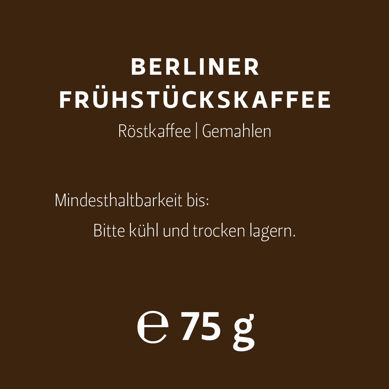 Berliner Frühstückskaffee