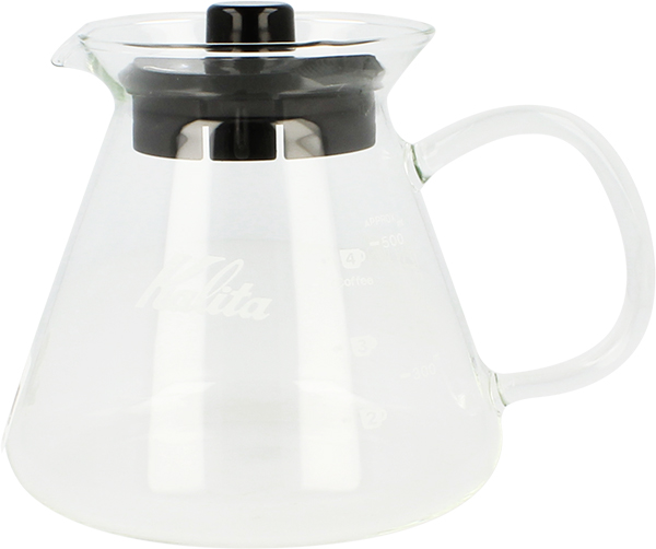 Kalita - Kanne aus Glas 500 ml