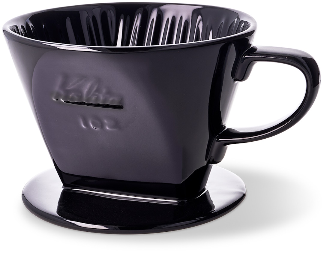 Kalita - 102 Handfilter | Dripper 2 bis 4 Tassen schwarz