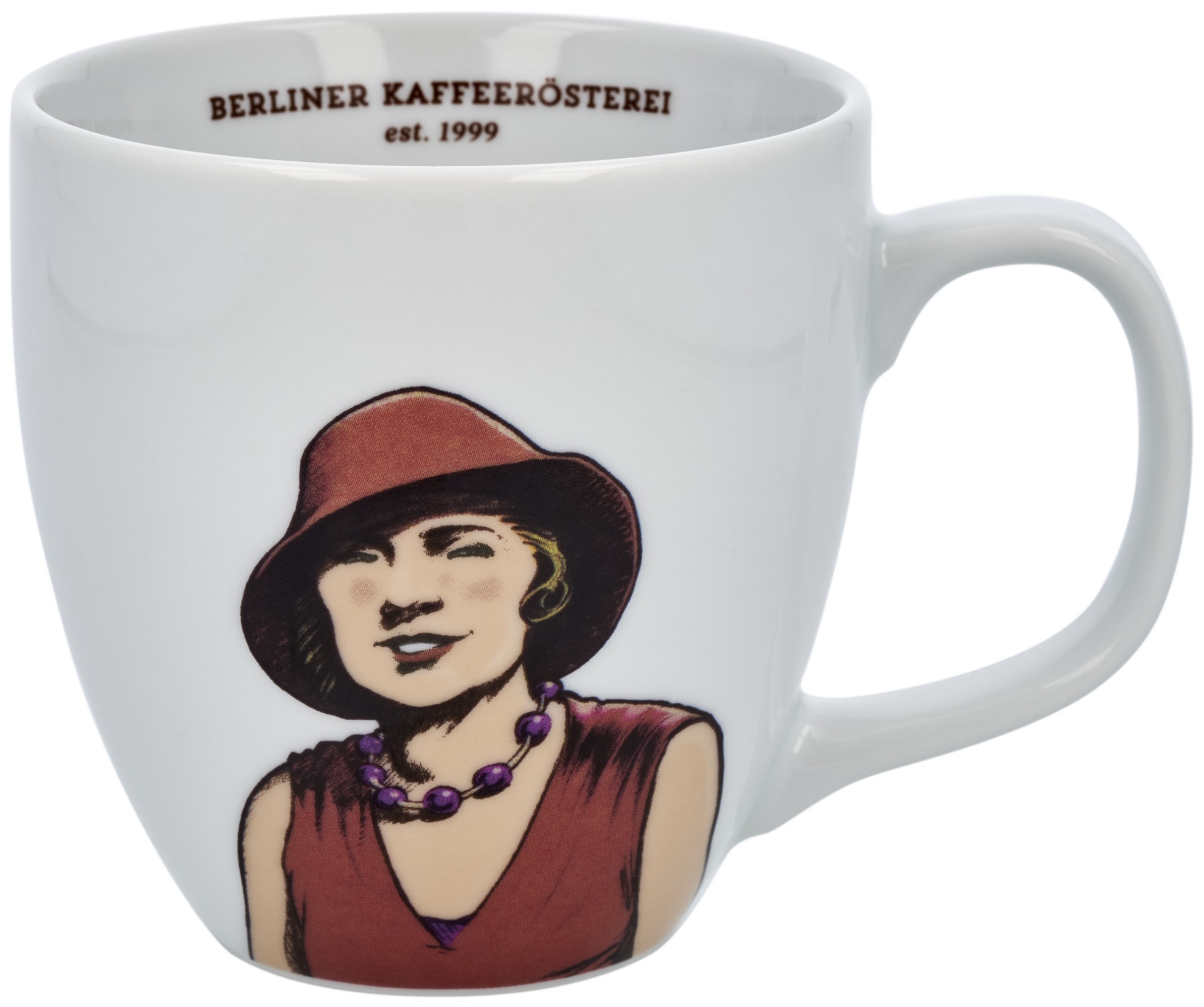 BKR Tasse - Motiv 1 - "Kaffee? Schwarz!" (450 ml)