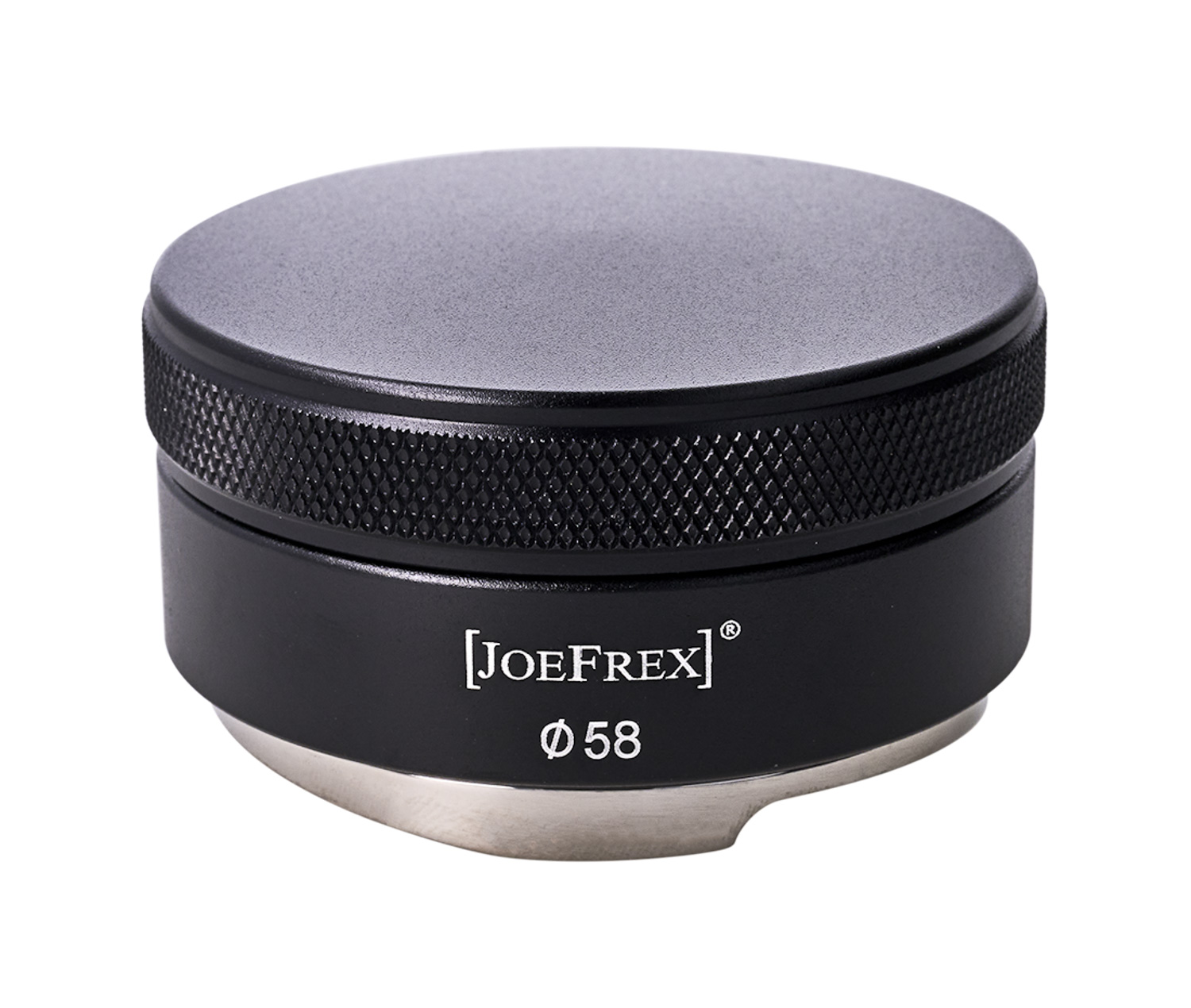 JoeFrex - Leveler 58 mm, schwarz, Edelstahl und Alu