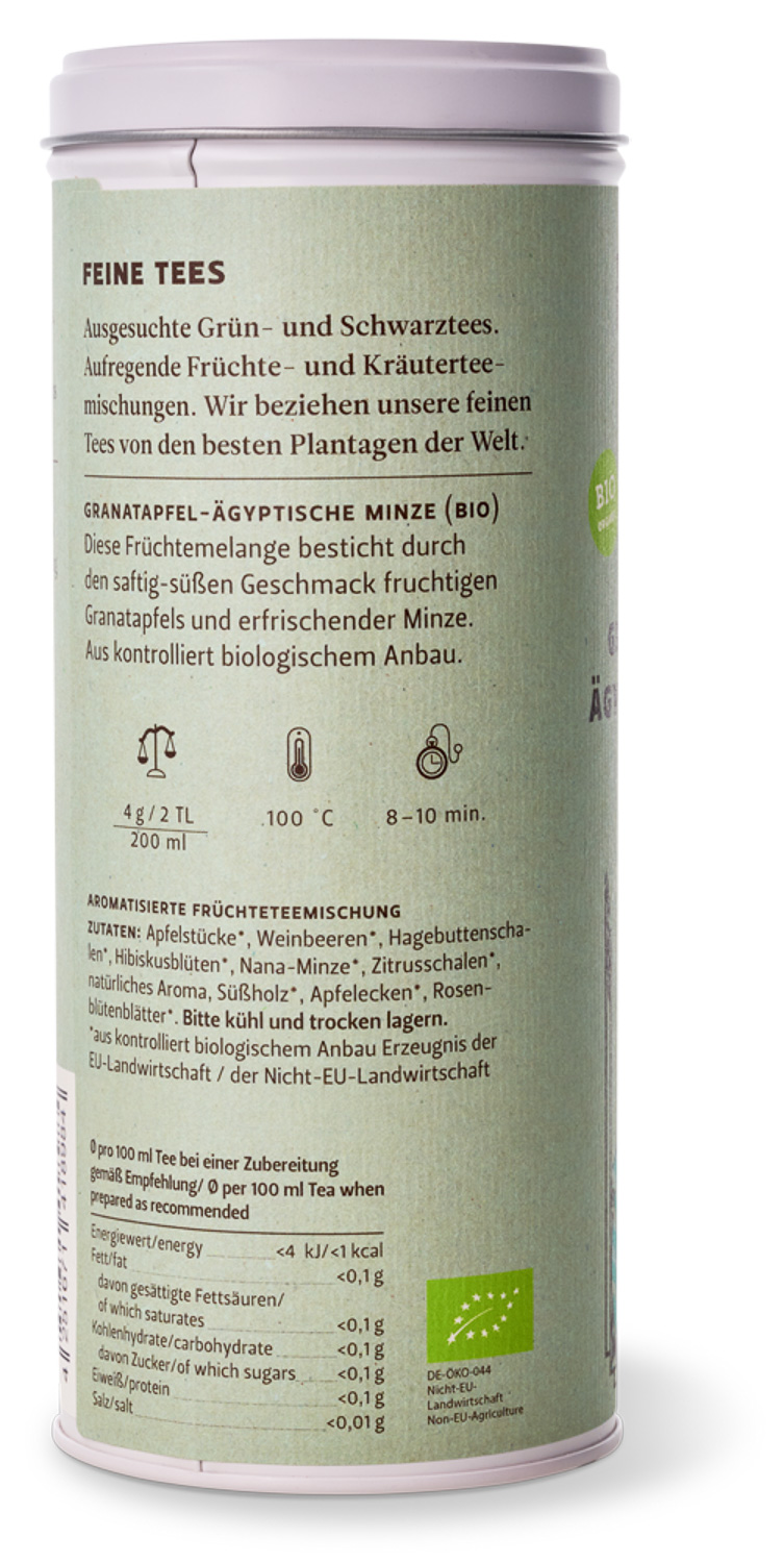 Granatapfel Ägyptische Minze BIO №068