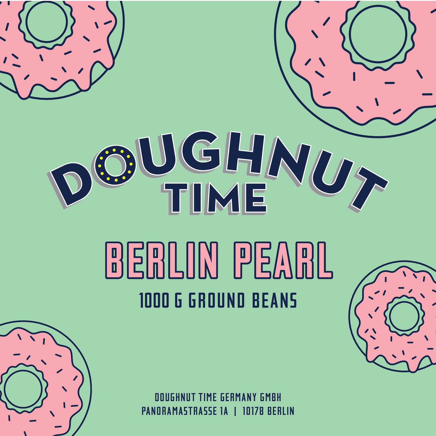 Doughnuttime Berlin Pearl (1000g / ganze Bohne)