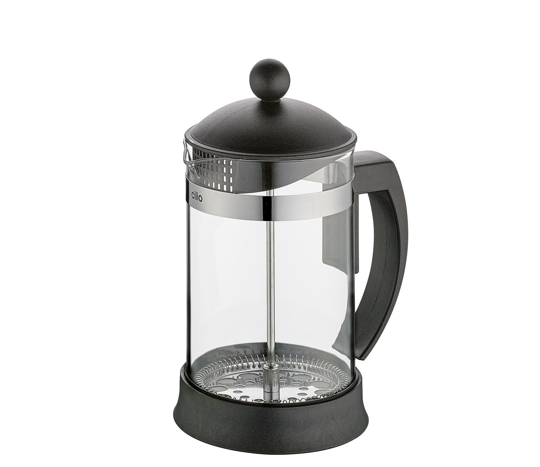 Cilio - Kaffeebereiter Mariella schwarz 6 Tassen 800 ml