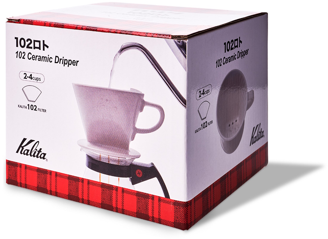 Kalita - 102 Dripper | Handfilter weiß 2 bis 4 Tassen