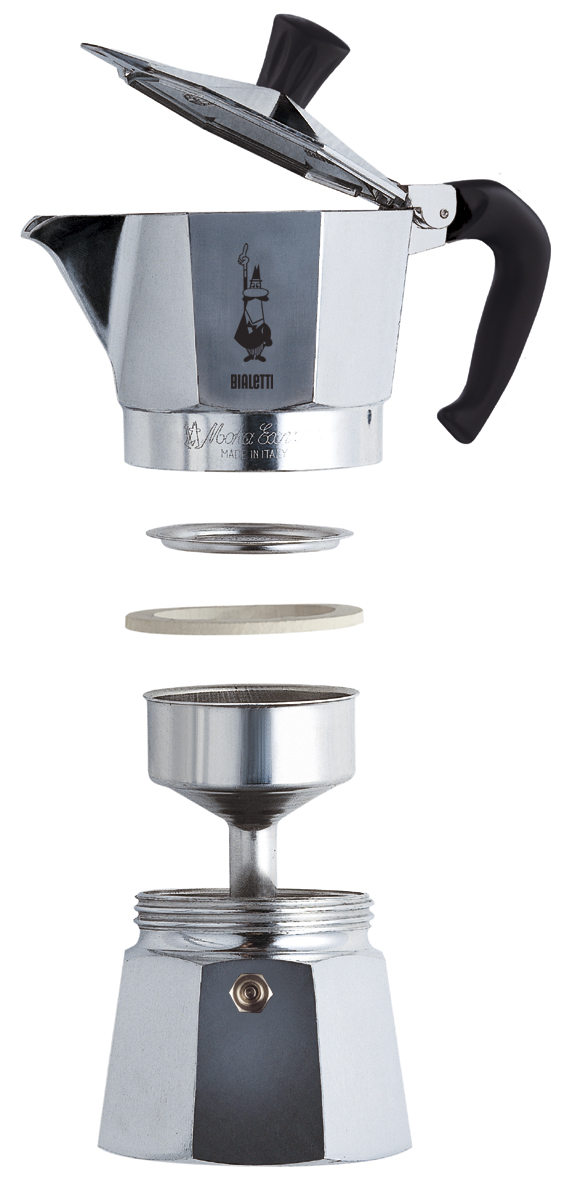 Bialetti - Moka Express Alu 2 Tassen/ 90ml