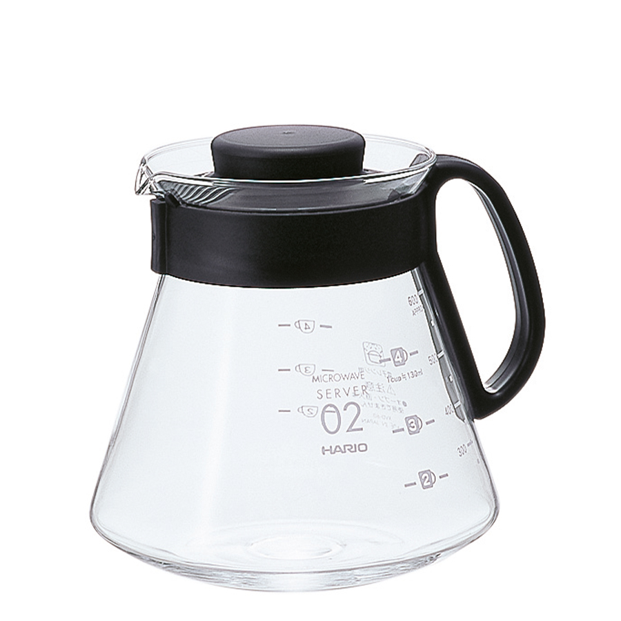 Hario - V60 Glaskanne 600 ml Coffee Server 02