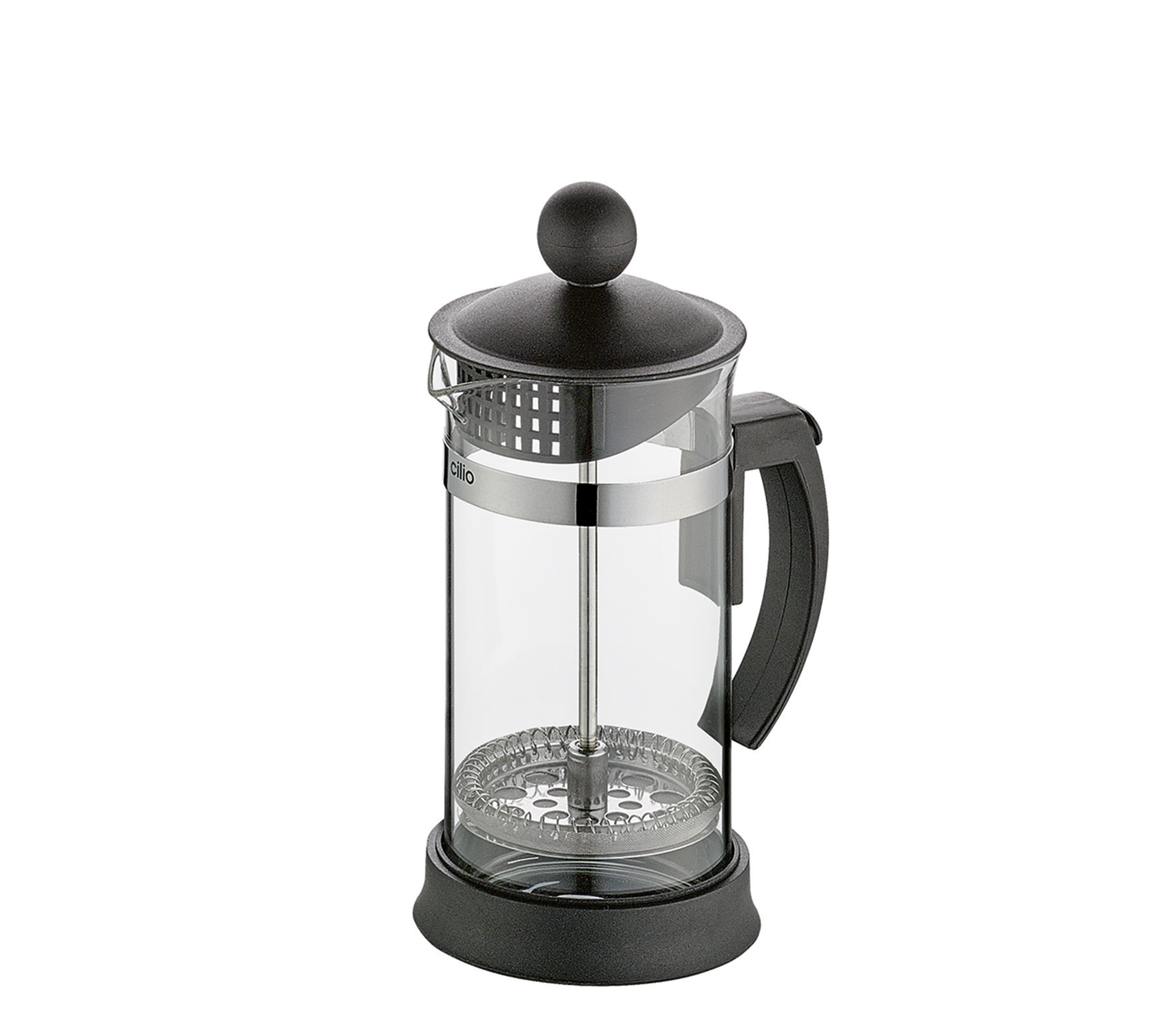 Cilio - Kaffeebereiter Mariella schwarz 3 Tassen 350 ml