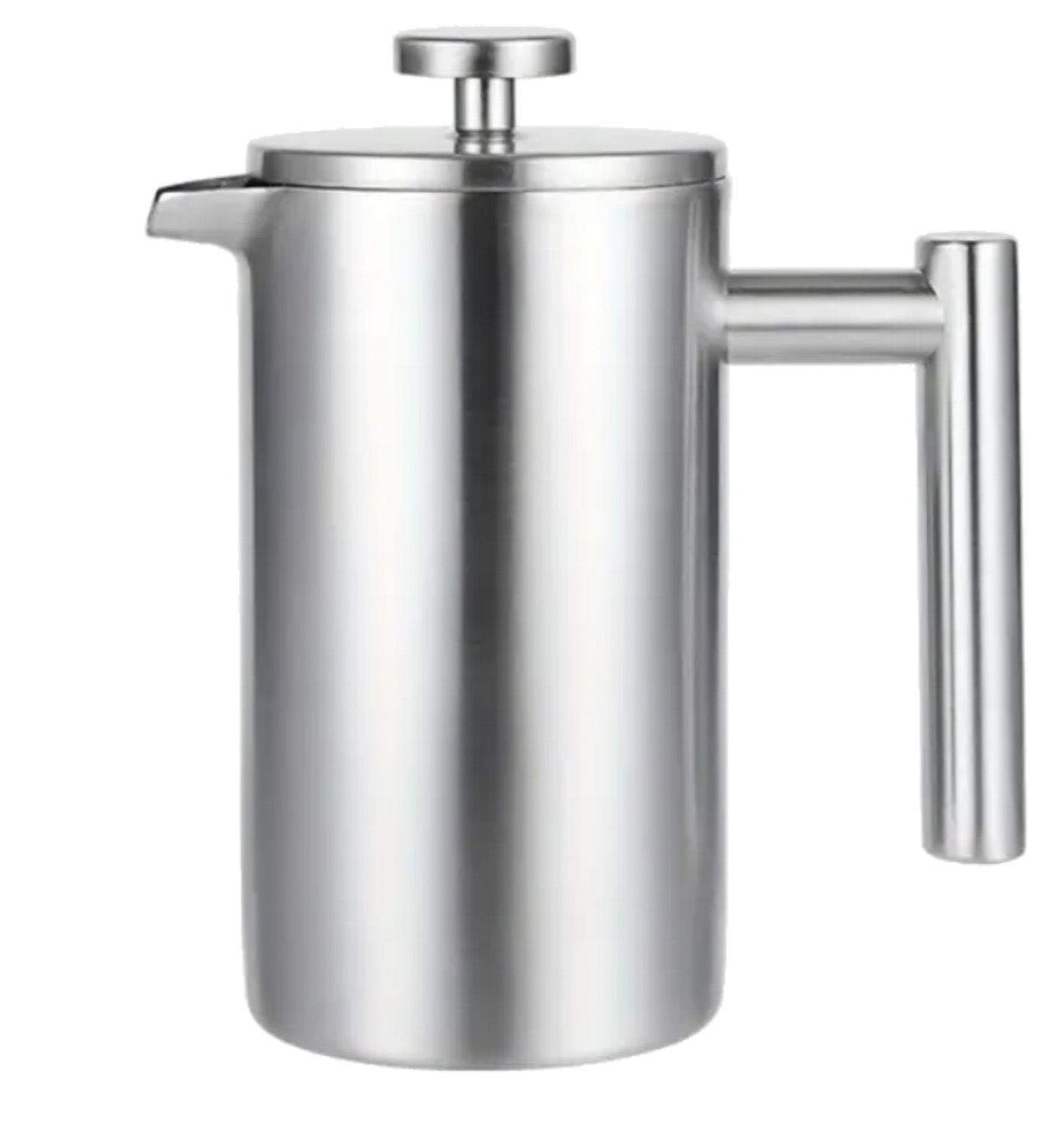 French Press Schümli, Edelstahl, doppelwandig , 1 Liter