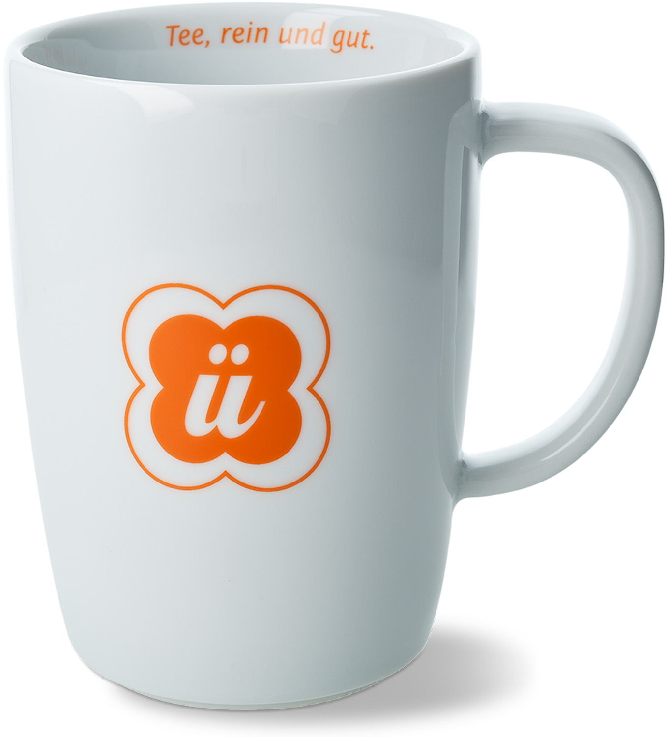 Schlürf - große Tasse mit Logo hinten und vorn (350 ml)