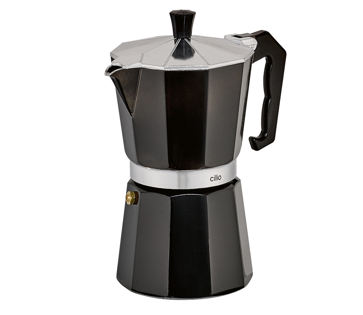 Cilio - Espressokocher Classico 6 Tassen schwarz