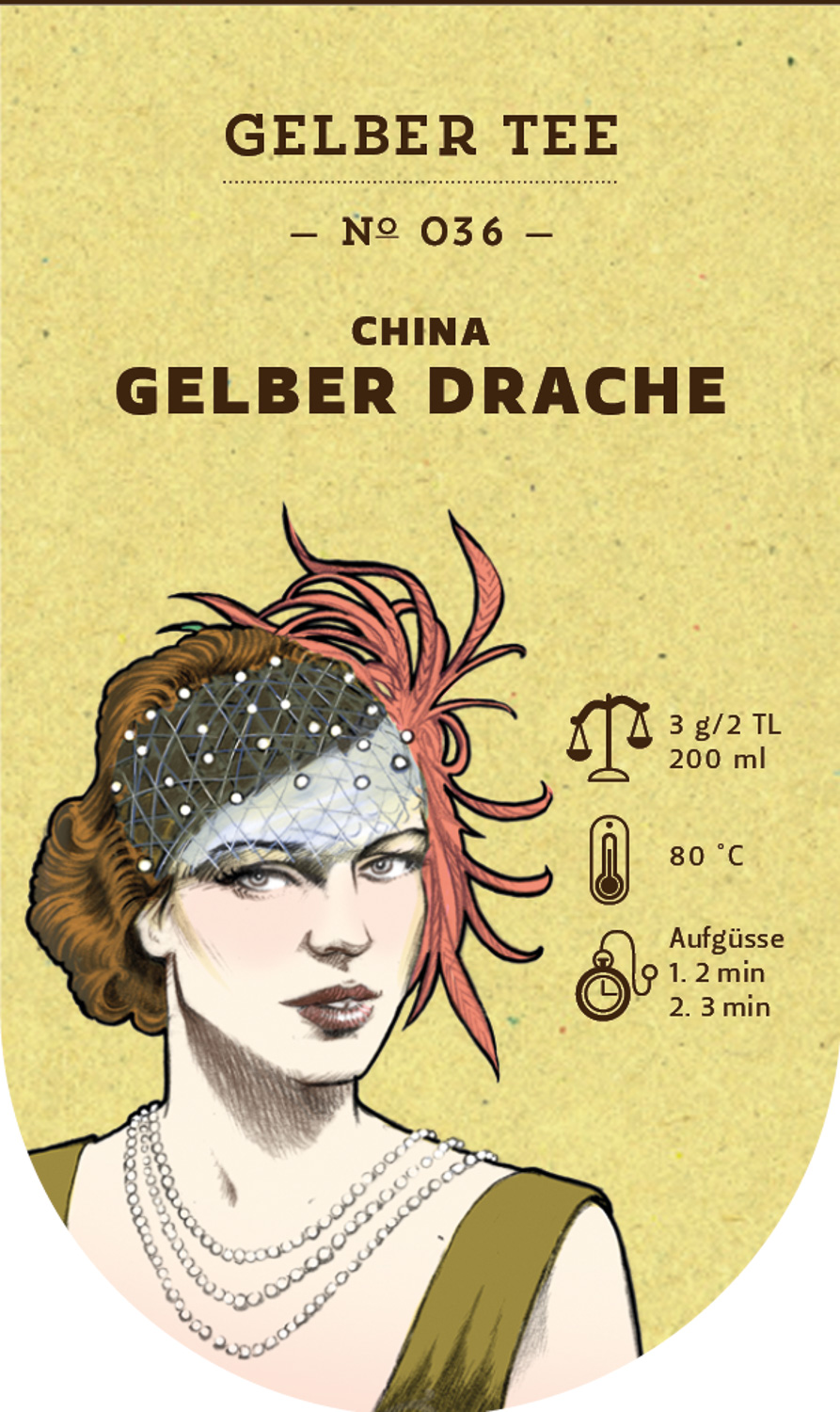 Gelber Drache №036