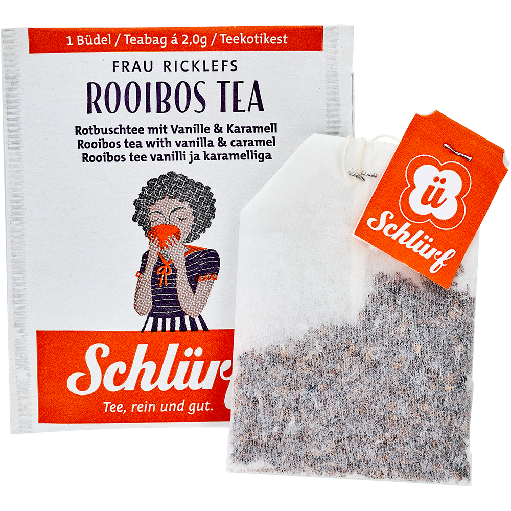 Schlürf - Büdel - Frau Ricklefs Rooibos Tea BIO