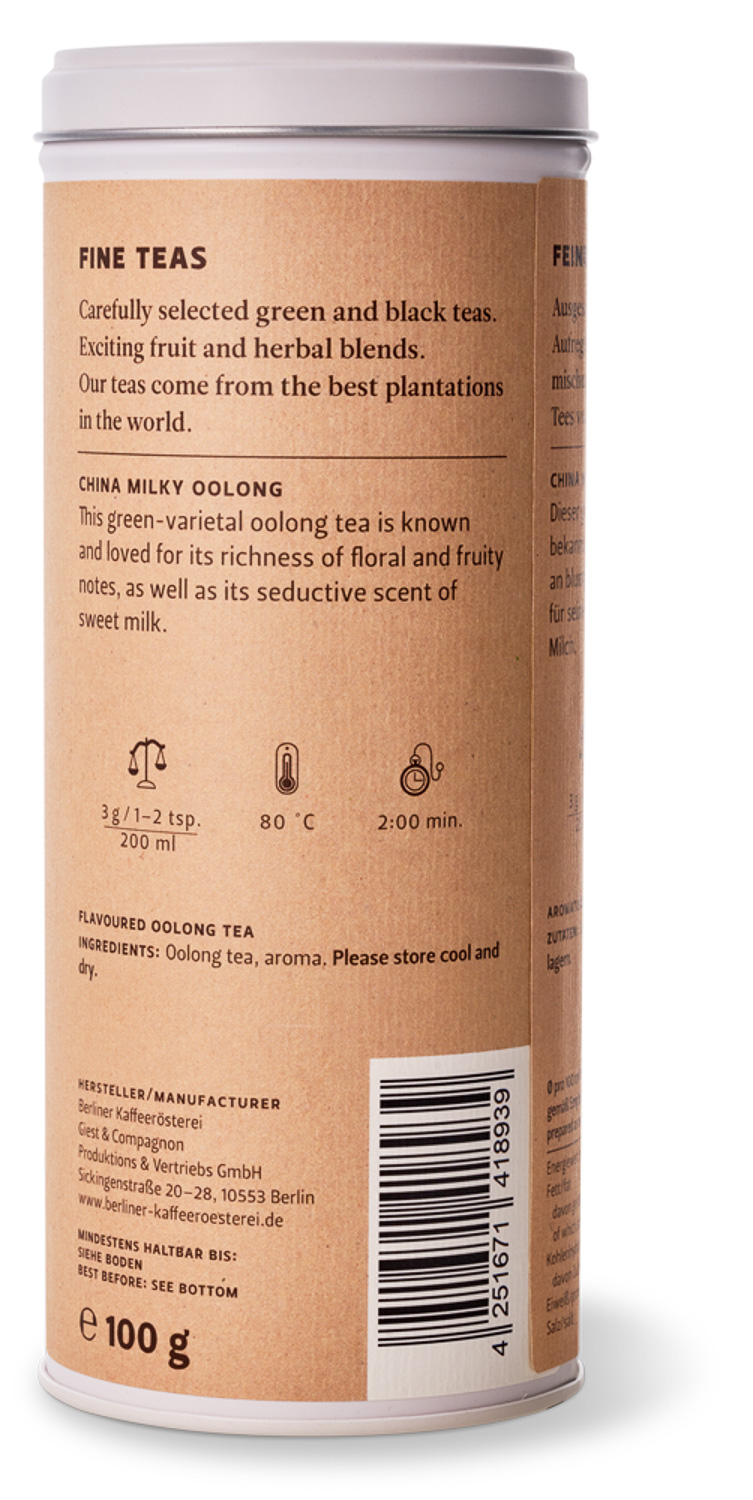 China Milky Oolong №059